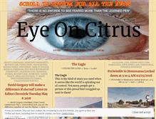 Tablet Screenshot of eyeoncitrus.com